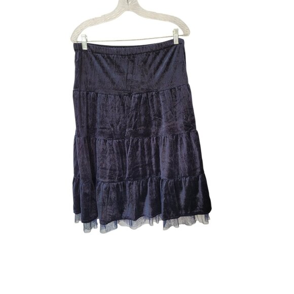 Mary-Kate and Ashley Jacket Navy Blue Velvet XL 14-16 Vintage Y2K READ - Picture 8 of 10